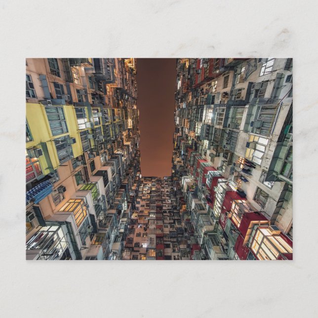 Hongkong stil vykort (Framsida)