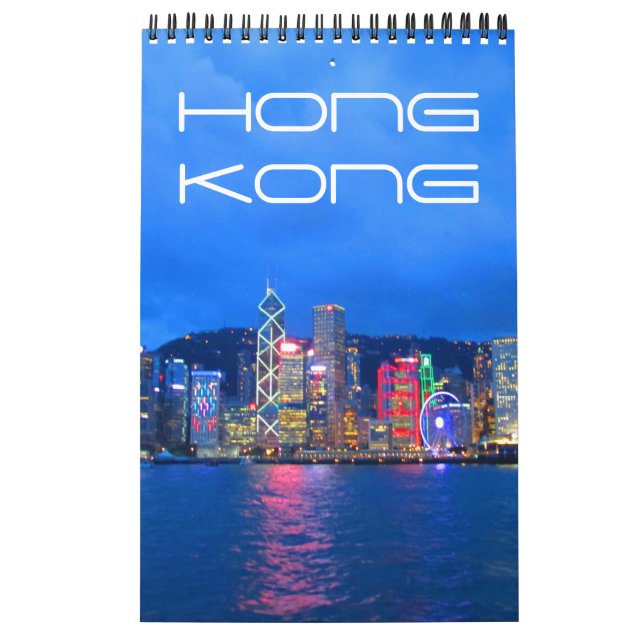 Hongkong stor kalender (Omslag)