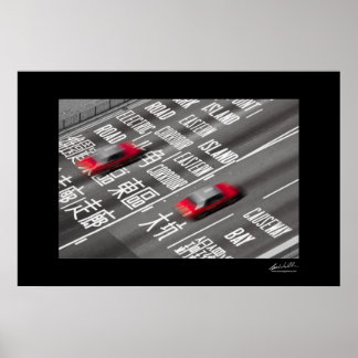 Hongkong Taxi Poster