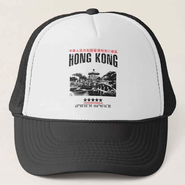 Hongkong Truckerkeps (Framsida)
