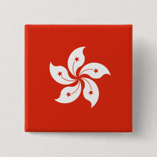 Hongkongflagga Knapp