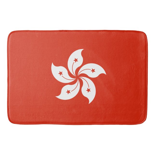Hongkongs flagga Badrumsmattor (Framsidan)