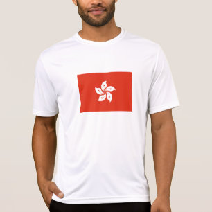 Hongkongs flagga t shirt