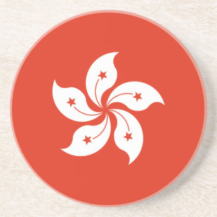 Hongkongs flagga underlägg