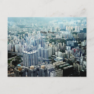 Hongkongs Skyscraper Vykort
