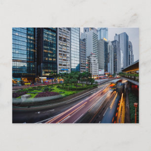 Hongkongs trafikvykort vykort