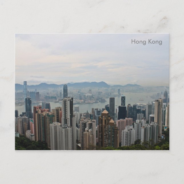 Hongkongvykort Vykort (Framsida)