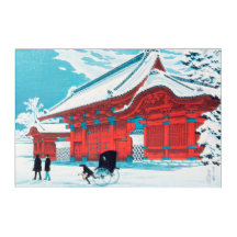 Hongos röda Grind i Snö (1926)