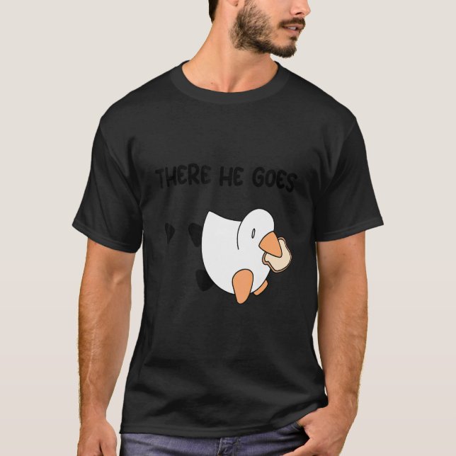 Honk Am Member Meme Anka med Bread u201CThe Go T Shirt (Framsida)