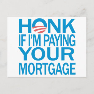 Honk AntiObama Vykort