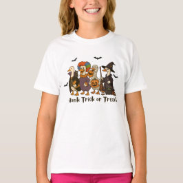 Honk Bus eller godis Halloween Goose Costume T Shirt