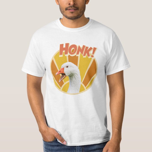 HONK Essential Goose T Shirt (Framsida)