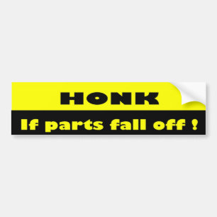Honk! Funny Humous Bildekal
