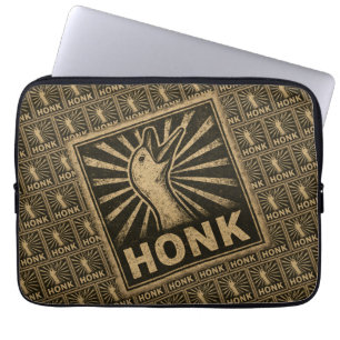 Honk Goose Funny Anka Chicken Meme Laptop Fodral