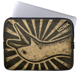 Honk Goose Funny Anka Chicken Meme Laptop Fodral