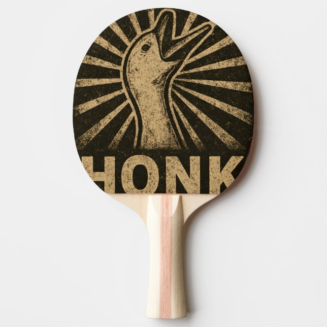 Honk Goose Funny Anka Chicken Meme Pingisracket (Framsidan)
