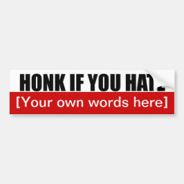 honk-if-you-hattemplate-02 bildekal
