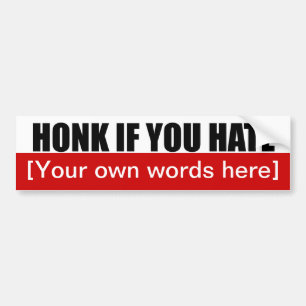 honk-if-you-hattemplate-02 bildekal