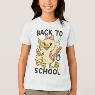 🎒 Honk If You’re Ready for School – Cute Goose T Shirt