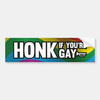 Honk om du är borta bildekal