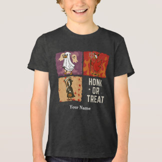 Honk or Treat Funny Halloween Duck T Shirt