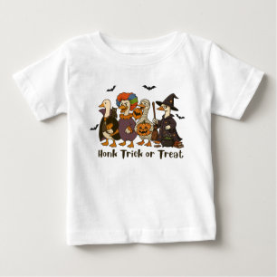 Honk Tick eller Treat Halloween Goose T Shirt