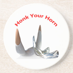 Honk Your Horn-coasters Underlägg Sandsten