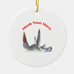Honk Your Horn Keramiska Dekorationer