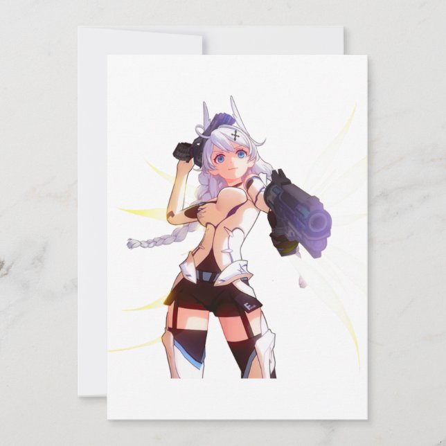 Honkai kollision tredje djur 崩 坏3rd Android Inbjudningar (Framsida)