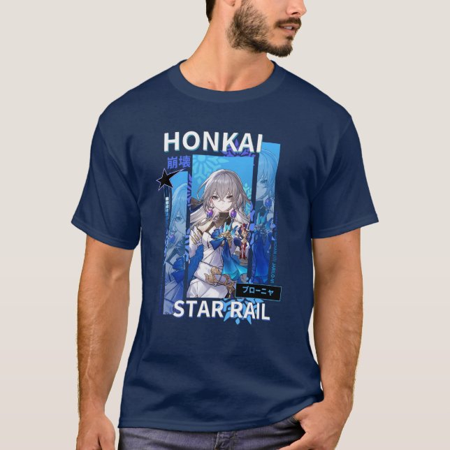 Honkai Star Rail Bronya T Shirt (Framsida)