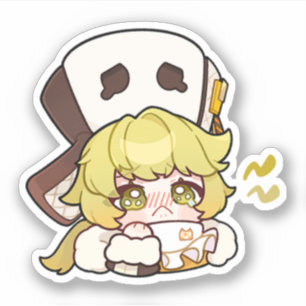 Honkai Star Rail Chibi Krok Sticker Klistermärken