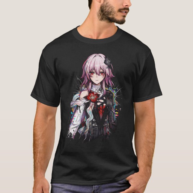 Honkai Star Rail Evighetskristallminne Fragment T Shirt (Framsida)