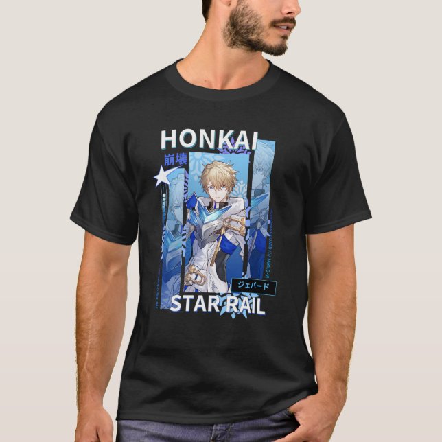 Honkai Star Rail Gepard Landau T Shirt (Framsida)