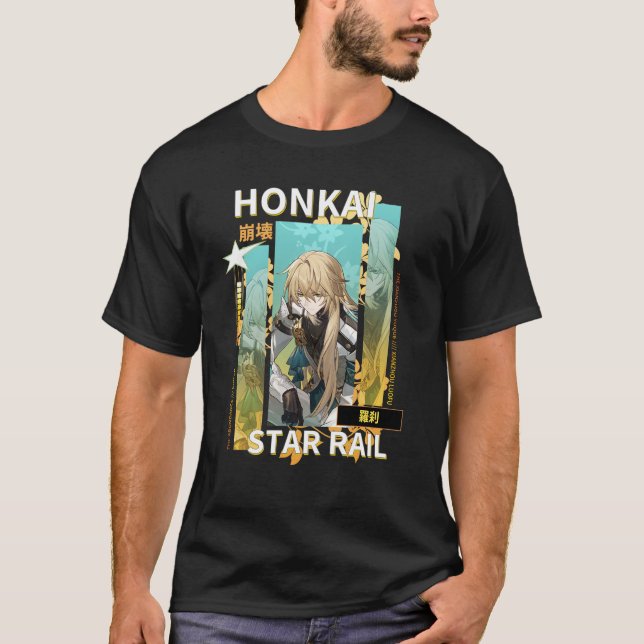 Honkai Star Rail Luocha T Shirt (Framsida)