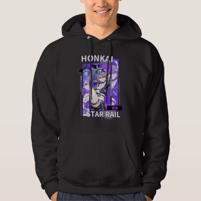Honkai Star Rail Silver Varg Hoodie (Framsida)