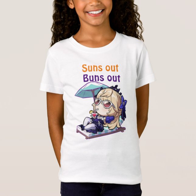 Honkai Star Rail, Solen ute, bullar ute  T Shirt (Framsida)