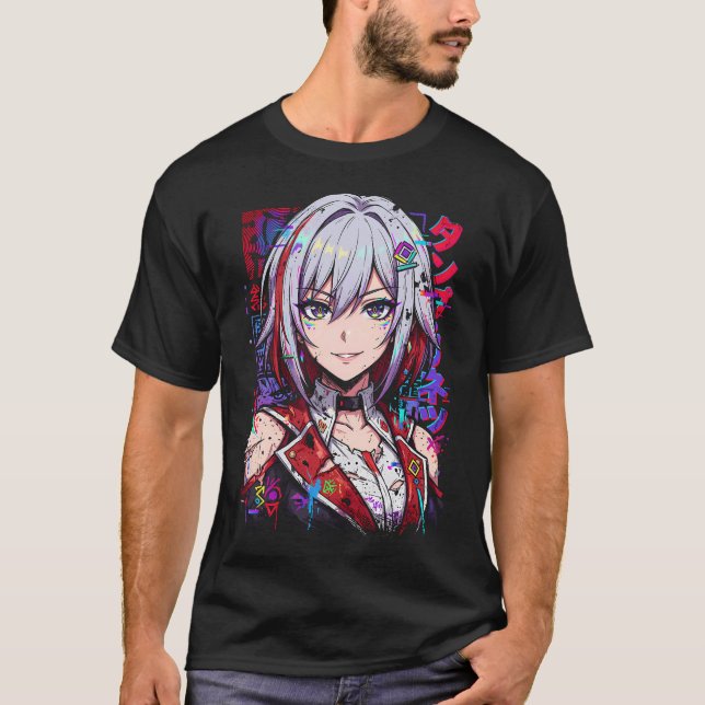 Honkai Star Rail Topaz Numby IPC Chef Jakt Ild T Shirt (Framsida)