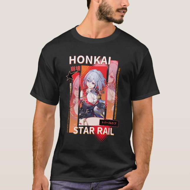 Honkai Star Rail Topaz T Shirt (Framsida)