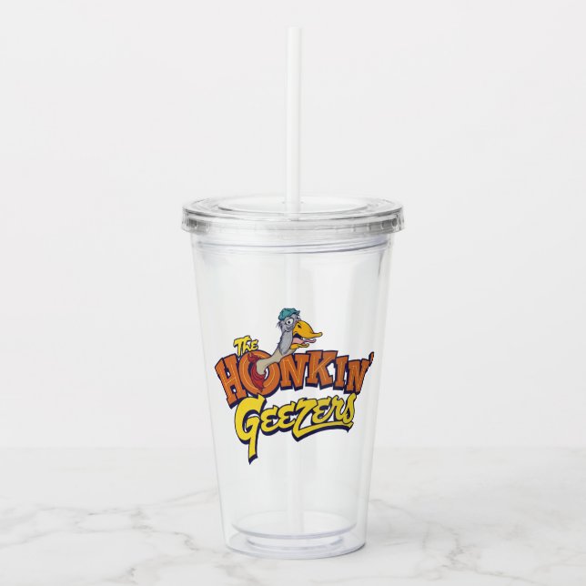 Honkin'Geezers Shlorp Tumbler Take Away Mugg (Framsida)