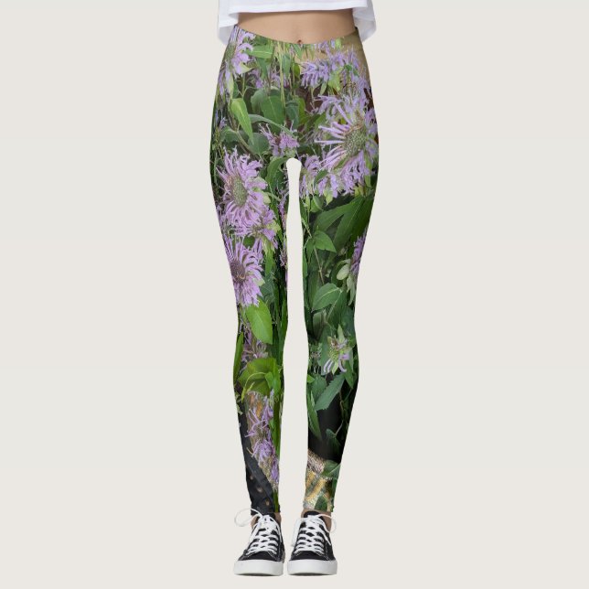 Honkörtsblomster Leggings (Framsida)