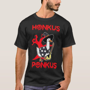 Honkus Ponkus honkus ponkus anka Halloween svart T Shirt