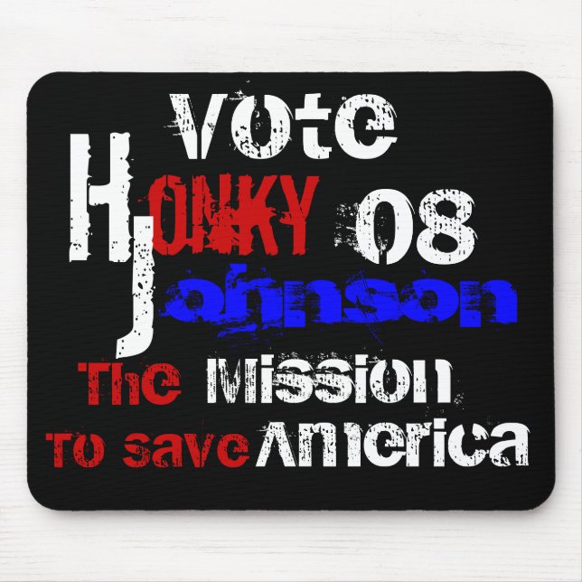 Honky Johnson 08 Mousepad Musmatta (Framsidan)