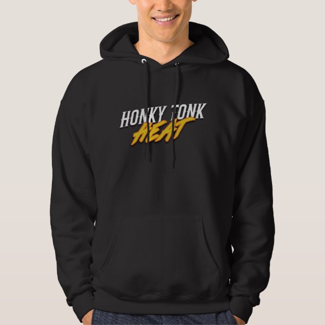 Honky Tonk Heat Classic Logo Jersey Hoodie (Framsida)