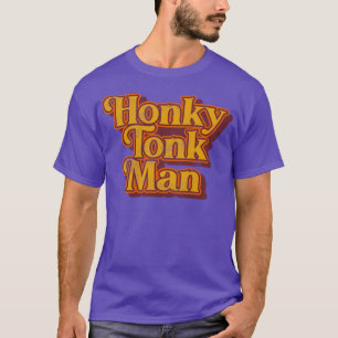 Honky Tonk Man Retro Classic Design T Shirt