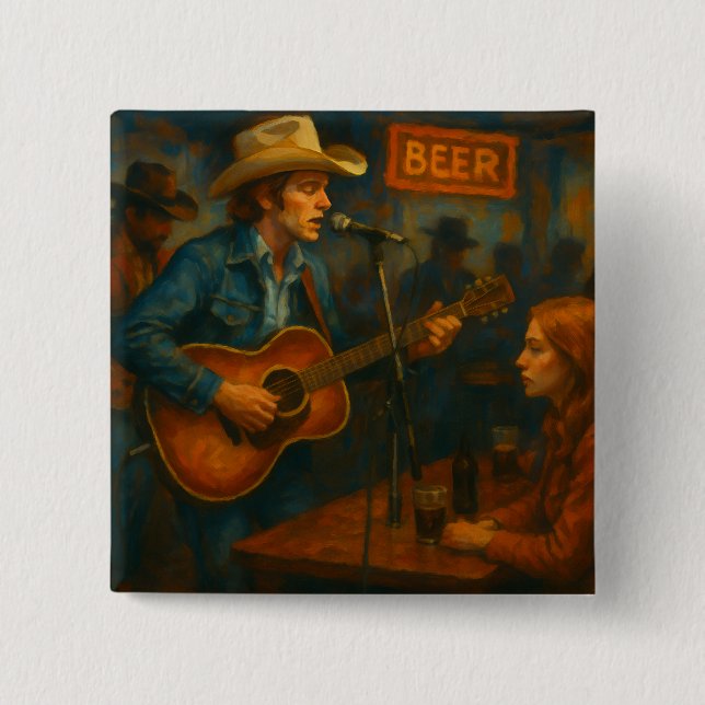 Honky-Tonk Nights Knapp (Framsida)