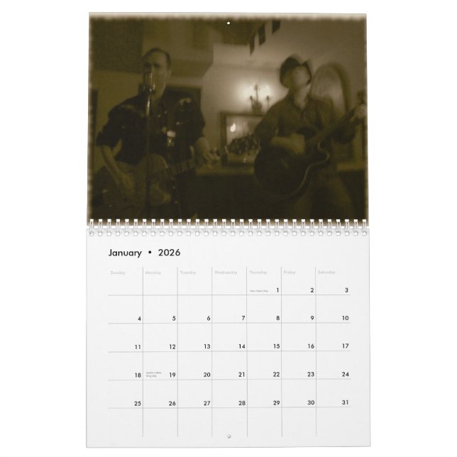 HonkyTonk kalender (Jan 2026)
