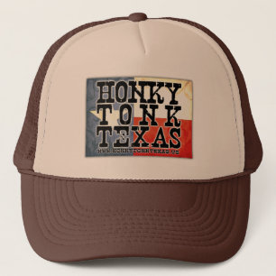 HonkyTonk Texas flagga Truckerkeps