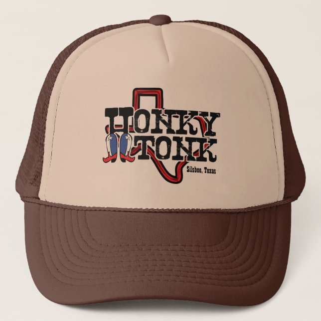 HonkyTonk Texas Snapback Truckerkeps (Framsida)