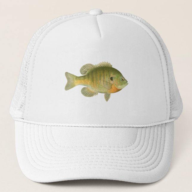 Honlig Bluegill - Bream - Sunfish Truckerkeps (Framsida)