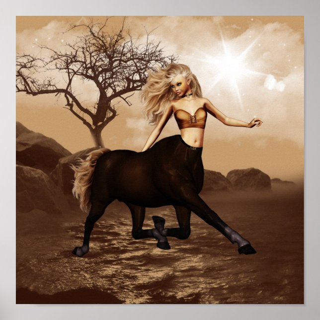 Honlig Centaur Poster (Framsidan)